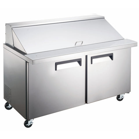 iBeeCool IBC-SPT47 - 47" Refrigerated Prep Table with Two Doors