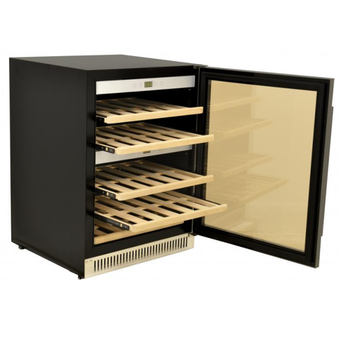 Omcan WC-CN-0040-D - Dual Zone Wine Cooler - 40 Bottles
