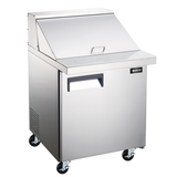 Omcan PT-CN-0711-HC - 27.5" Mega Top Refrigerated Prep Table with One Door