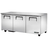 True TUC-72-HC - 72" Undercounter Refrigerator