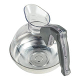 BUNN 06100.0201 - Easy Pour Coffee Decanter, Stainless Steel Base, Black Handle