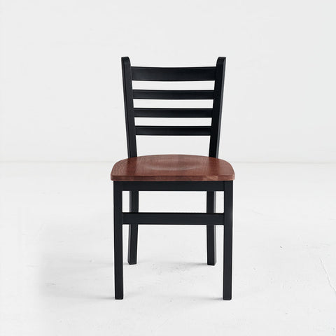 Direct Chairs C-59-BL-WS-WN - Restaurant chair with wood seat