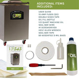 VacMaster VP545 Commercial Chamber Vacuum Sealer with Gas Flush
