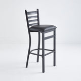 Direct Chairs B-59 - Bar Stool with Black or Brown Vinyl