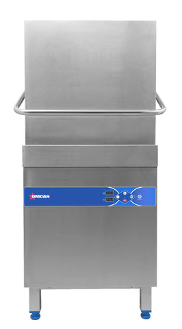 OMC-49209 - Omcan Essential Series Upright High Temperature Dishwasher with Digital Control