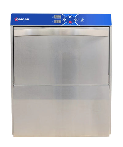 OMC-49208 - Omcan Essential Series Undercounter High Temperature Dishwasher with Digital Control