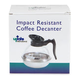 Update CD-8890 - 60 oz Coffee Decanter w/ Black Handle, Polycarbonate