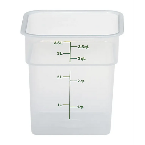 Cambro 4SFSPP190 - CamSquares® Classic – Translucent