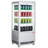 Reconditioned - BakeMax BMRCD01 - 16" Countertop Self Service Refrigerated Display Case