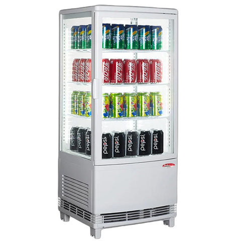 Reconditioned - BakeMax BMRCD01 - 16" Countertop Self Service Refrigerated Display Case