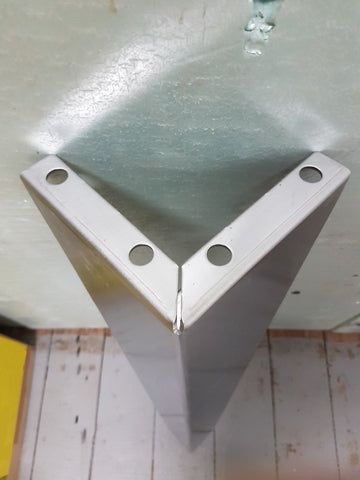 Never Been Used - Garland 1951204-0003 - Set of 4 Stainless Steel Legs for Single Deck MCO Ovens