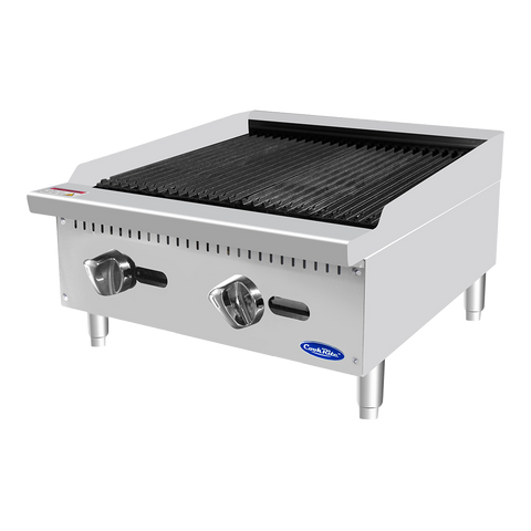 ATOSA ATCB-24 — 24″ Char Rock Broiler