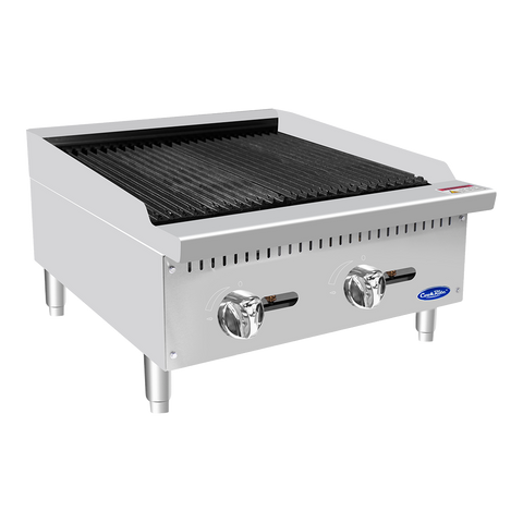 ATOSA ATCB-24 — 24″ Char Rock Broiler