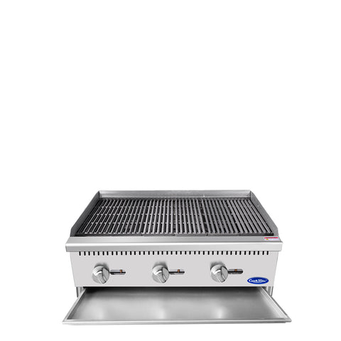 ATOSA ATCB-36 — 36″ Char Rock Broiler