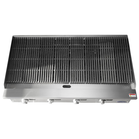 ATOSA ATCB-48 — 48″ Char Rock Broiler