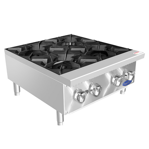 Atosa CookRite ACHP-4 - Four Burner Gas Hot Plate - 128,000 BTU