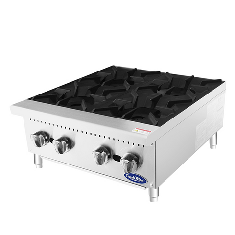 Atosa CookRite ACHP-4 - Four Burner Gas Hot Plate - 128,000 BTU