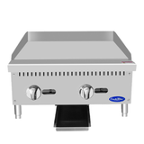 Atosa CookRite ATMG-24 - 24" Manual Gas Griddle - 60,000 BTU