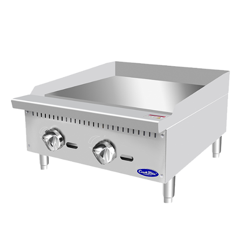 Atosa CookRite ATMG-24 - 24" Manual Gas Griddle - 60,000 BTU