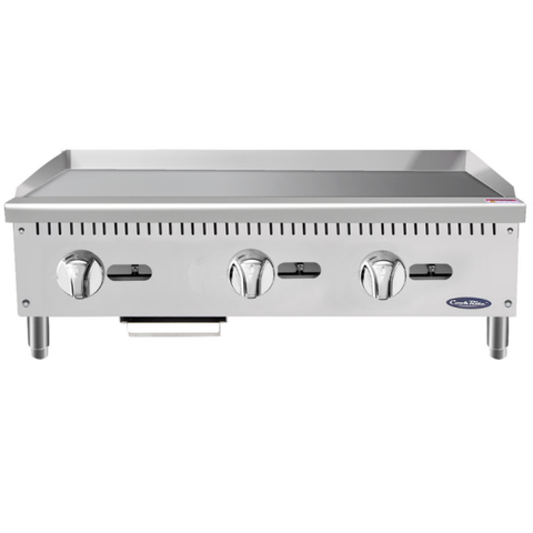Atosa CookRite ATMG-36 - 36" Manual Gas Griddle - 90,000 BTU