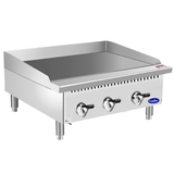 Atosa CookRite ATMG-36 - 36" Manual Gas Griddle - 90,000 BTU