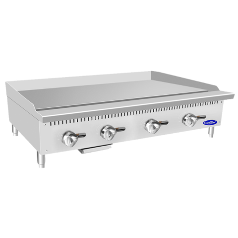 Atosa CookRite ATMG-48 - 48" Manual Gas Griddle - 120,000 BTU