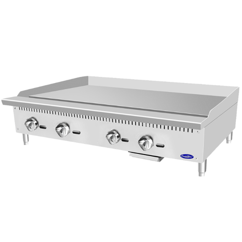 Atosa CookRite ATMG-48 - 48" Manual Gas Griddle - 120,000 BTU
