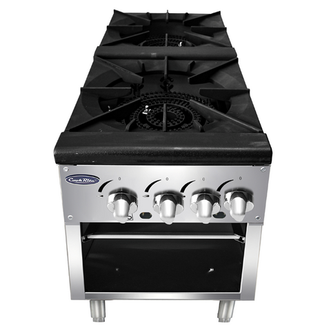 Atosa CookRite ATSP-18-2 - Double Gas Stock Pot Range - 160,000 BTU