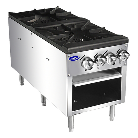 Atosa CookRite ATSP-18-2 - Double Gas Stock Pot Range - 160,000 BTU