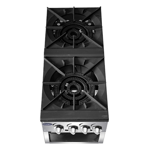 Atosa CookRite ATSP-18-2 - Double Gas Stock Pot Range - 160,000 BTU
