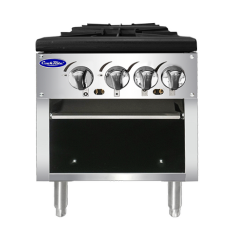 Atosa CookRite ATSP-18-2 - Double Gas Stock Pot Range - 160,000 BTU