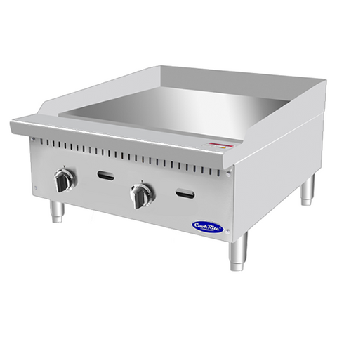 Atosa CookRite ATTG-24 - 24" Thermostatic Gas Griddle - 50,000 BTU