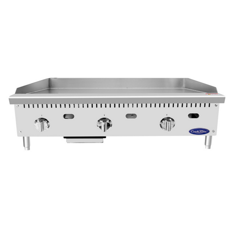 Atosa CookRite ATTG-36 - 36" Thermostatic Gas Griddle - 75,000 BTU
