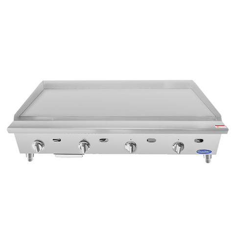 Atosa CookRite ATTG-48 - 48" Thermostatic Gas Griddle - 100,000 BTU