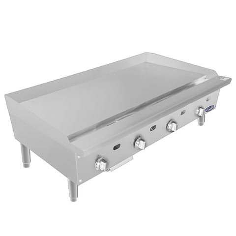 Atosa CookRite ATTG-48 - 48" Thermostatic Gas Griddle - 100,000 BTU