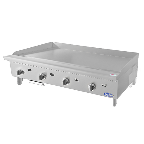 Atosa CookRite ATTG-48 - 48" Thermostatic Gas Griddle - 100,000 BTU