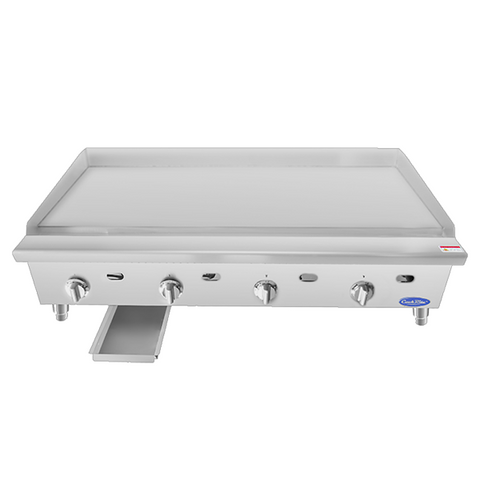 Atosa CookRite ATTG-48 - 48" Thermostatic Gas Griddle - 100,000 BTU
