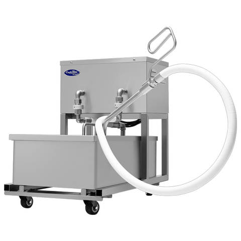 Atosa CookRite FPOF-50 - Mobile Fryer Oil Filtration System - 50 lb. Capacity