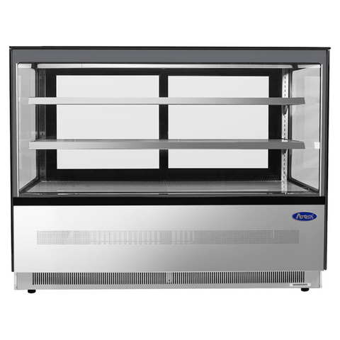 Atosa RDCS-60 - 59" Floor Model Full Service Refrigerated Display Case - 20.2 Cu. Ft.