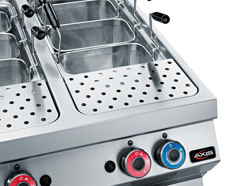 Axis AX-GPC-2 - Gas Pasta Cooker & Re-Thermalizer with 80 Litre Capacity