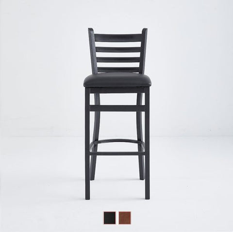 Direct Chairs B-59 - Bar Stool with Black or Brown Vinyl