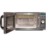 Sharp R21LCFS - Commercial Microwave Oven, 1.0 Cu. Ft., 1000 Watt, Dial Control