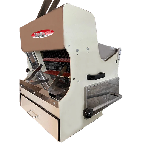 BakeMax BMSS001 - 5/8" Bread Slicer for Hard & Artisan Crusts - 0.5 HP