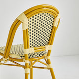 Direct Chairs BB-140-GOL-YEL-BLA - Restaurant patio chairs