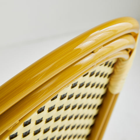 Direct Chairs BB-140-GOL-YEL-BLA - Restaurant patio chairs