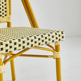 Direct Chairs BB-140-GOL-YEL-BLA - Restaurant patio chairs