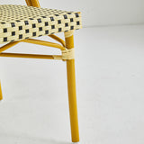 Direct Chairs BB-140-GOL-YEL-BLA - Restaurant patio chairs
