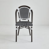 Direct Chairs BB-141-BRO-BLA-WHI - Restaurant patio chairs