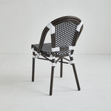 Direct Chairs BB-141-BRO-BLA-WHI - Restaurant patio chairs