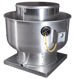 Aquamatic BDU24HP -33″ Base- Upblast Belt Drive High Pressure UL762 Exhaust Fan